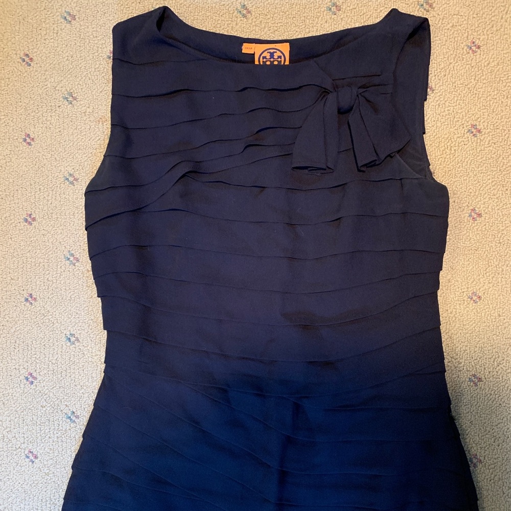 Tory Burch Navy Blouse Sz 4